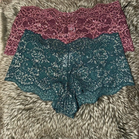 Victoria's Secret Lace Panty Bundle x2 Panties Size Small - Picture 3 of 6